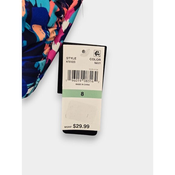 ISLAND ESCAPE Womens Costa Rica Underwire Beach Bliss Swim Top Size 8 NWT - Picture 7 of 8